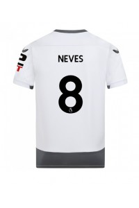Wolves Ruben Neves #8 Voetbaltruitje 3e tenue 2022-23 Korte Mouw